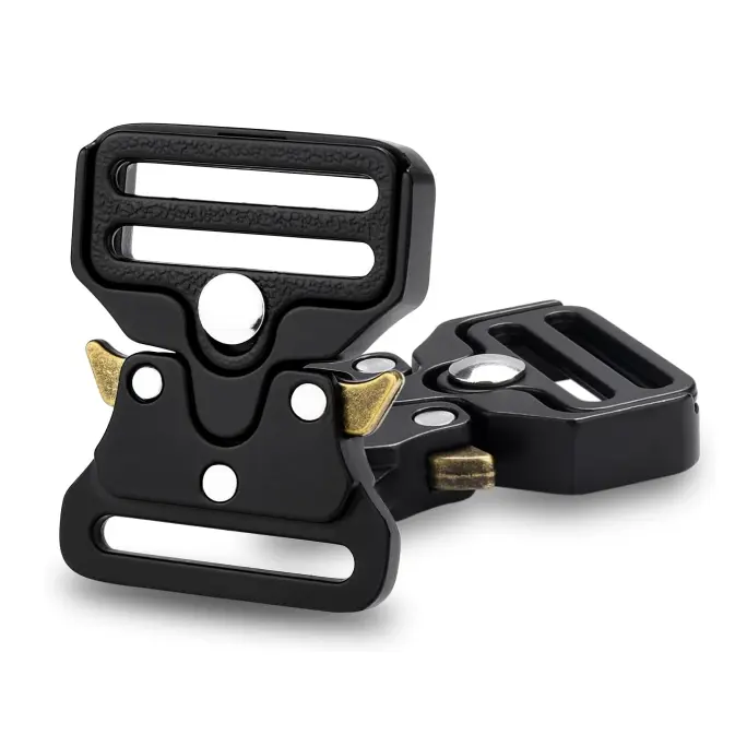 Durable Metal Buckle Clip 2 Pack | For Dog Collar, Belt & Outdoor Gear