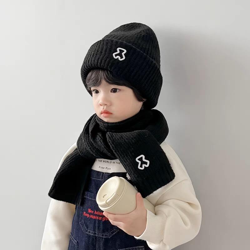 ' Chunky Beanie & Infinity Scarf Set - Winter Hat and Matching Scarf, Stretch Fit for & (Unisex), Christmas Holiday Gift, Party Outfits, Lightweight Warm for snow Play,