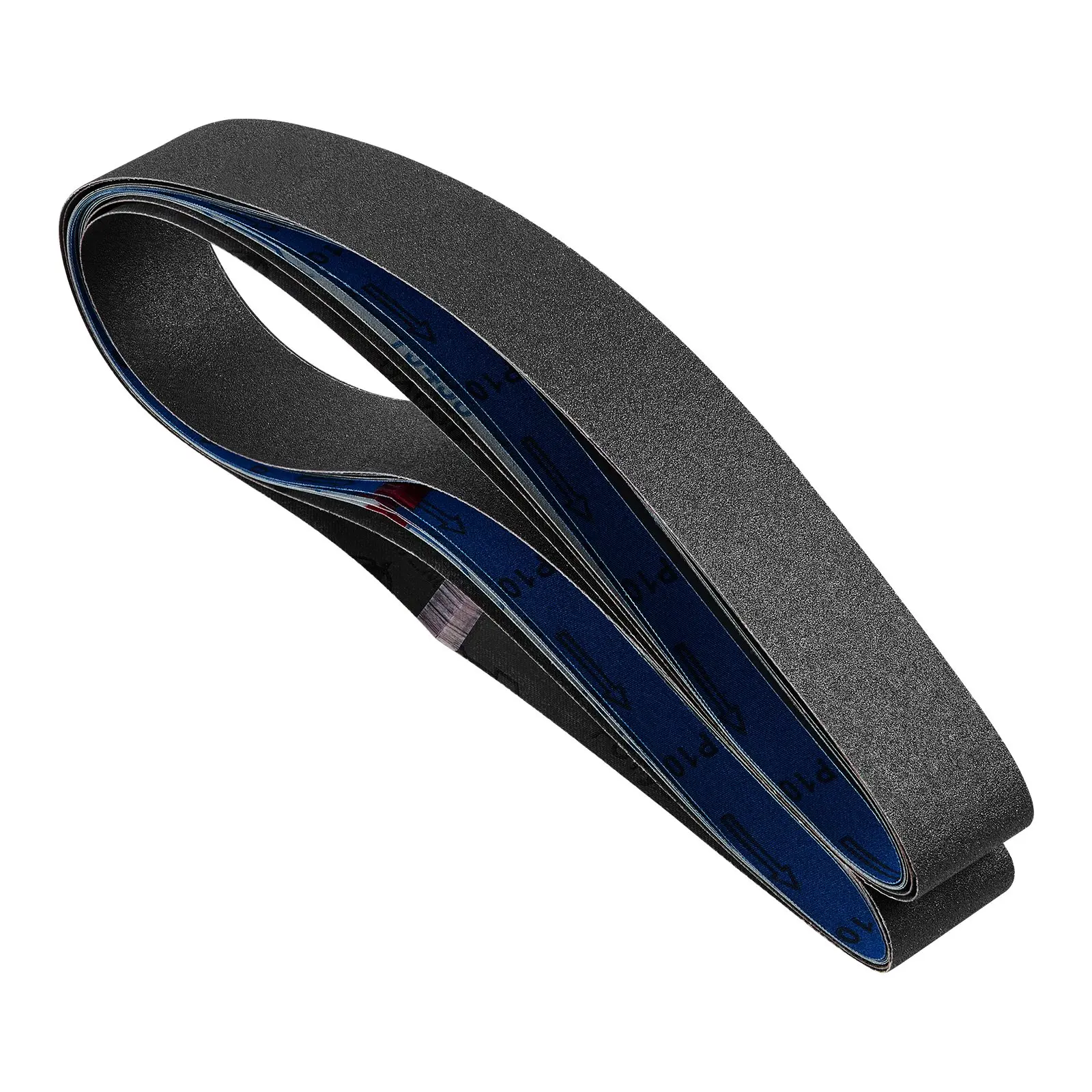 VEVOR Sanding Belts, 2x 72-inch Belt Sander Sanding Belts, 6 PCS (Each of 120 240 400 600 800 1000 Grits) Silicon Carbide for Knife Sharpening, Metalworking, Composites, Plastic Finishing