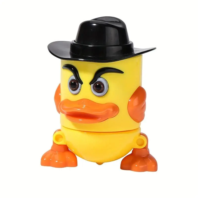 Yellow Duck Gyroscope, Stacked Rotating Gyroscope, Bamboo Dragonfly Spinning Toy, New Gyroscope Suitable for Multiplayer Interaction, Small Gifts for Halloween Party Activities, Christmas Gifts, Family Party Games, Gyroscope Toys