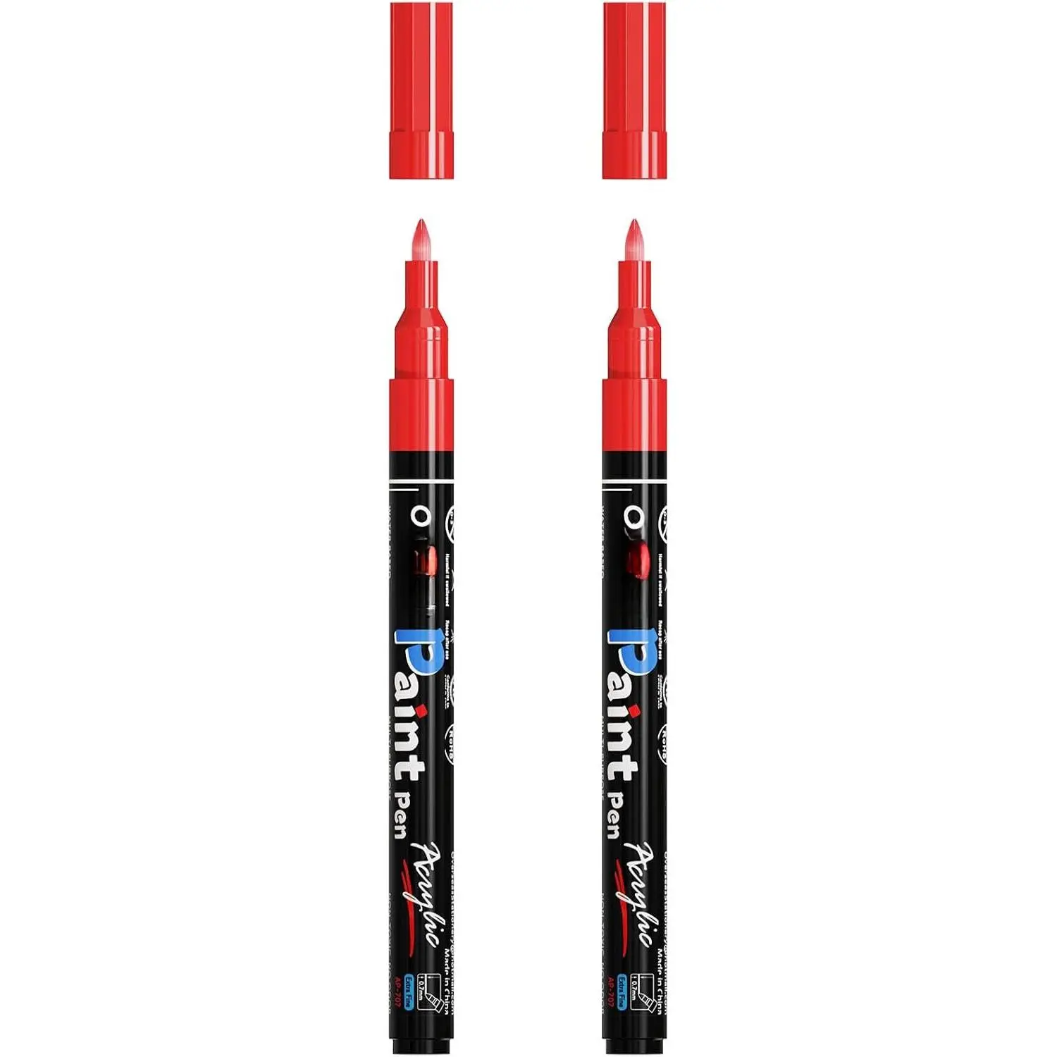 White & Black   Pens  Markers Extra Fine Tip