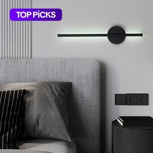 rechargeable wall light, cordless wall mounted led light with remote control, dimmable wall lamp for living room bedroom office decor