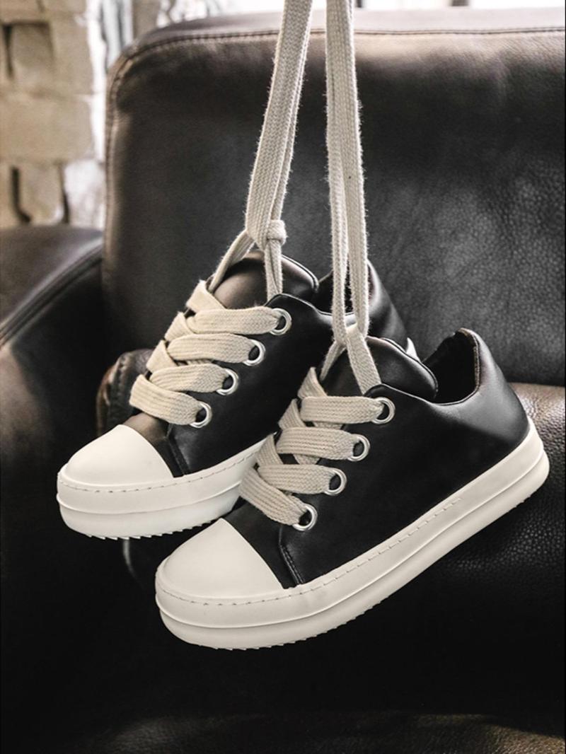 Men's Fashionable Lace Up Front Low Top Sneakers, Casual Comfortable Breathable Sports Walking Shoes, Male All-match Round Toe Shoes for Daily Wear, Streetwear Shoes