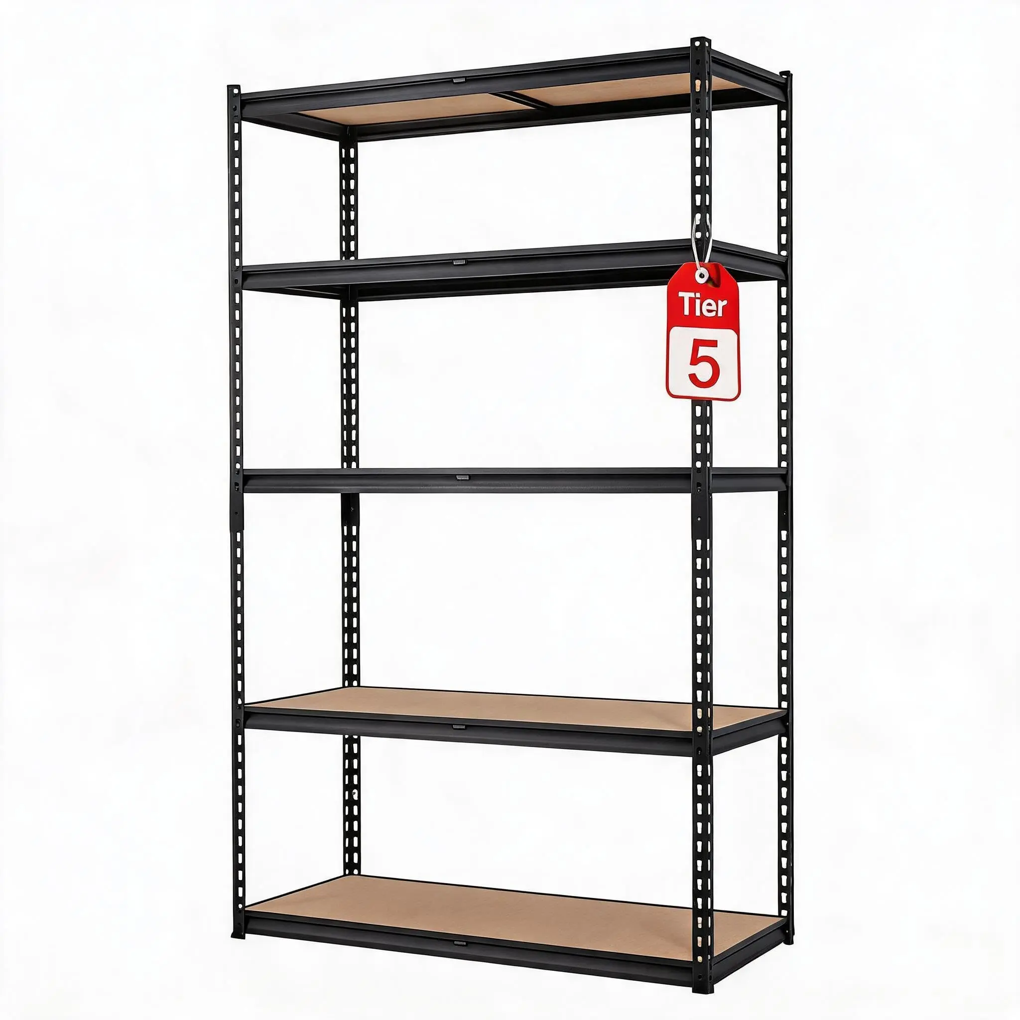 Garvee 5-Tier Storage Shelves,Heavy Duty Adjustable Metal Garage Shelves