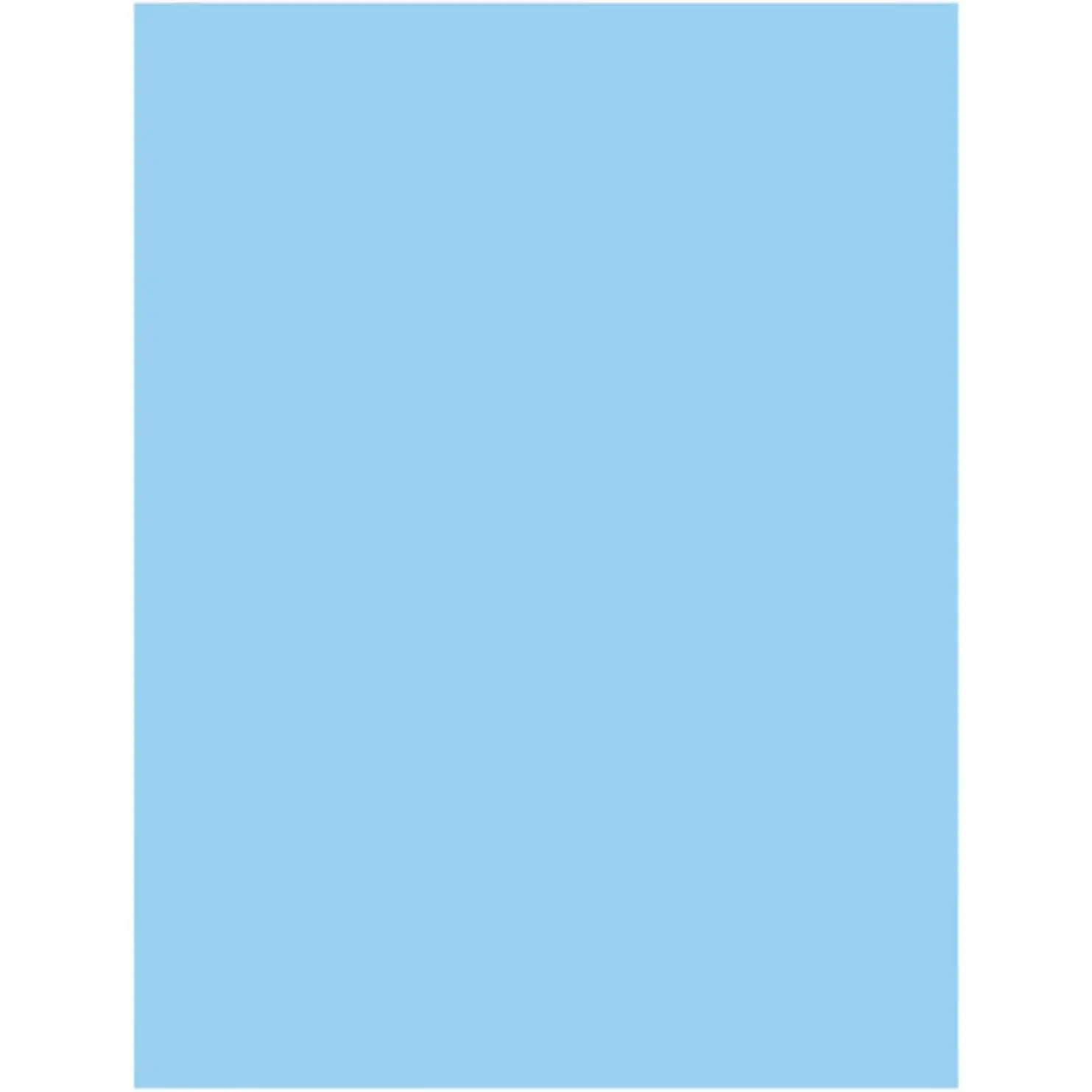 Light Blue Copy Print Paper 8.5X11 Inches,100 Sheets Rainbow A4 Printer Paper 70GSM Colored Origami Paper for  DIY  Art Craft