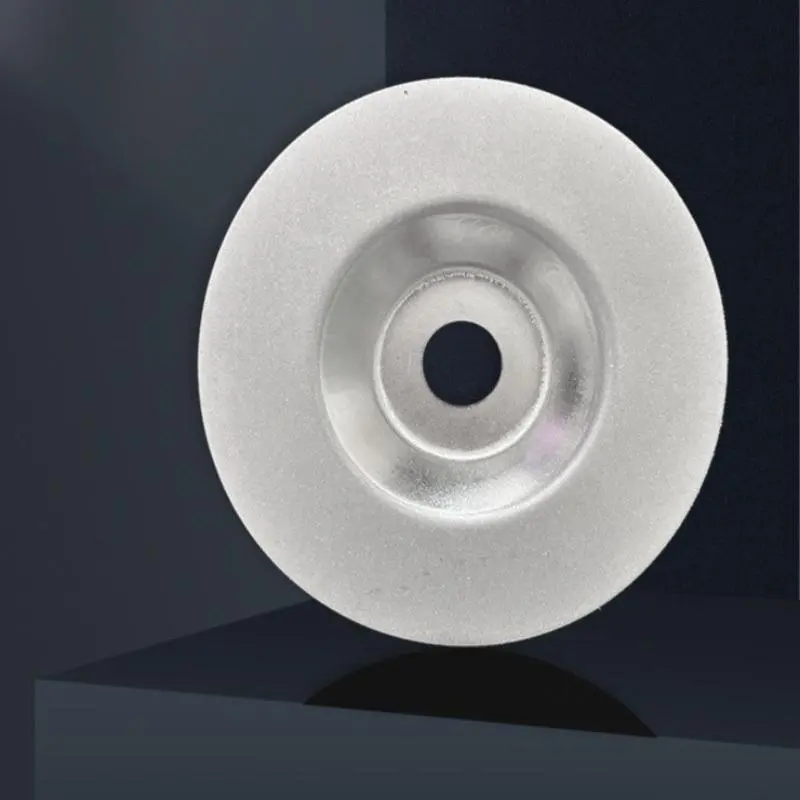 1000 Grit Carborundum Sharpening Disc, Electroplated Diamond Bowl Shaped Angle Grinder Grinding Wheel, suitable for metal processing, polishing steel, aluminum, cast iron and stainless steel, precision grinding tool.