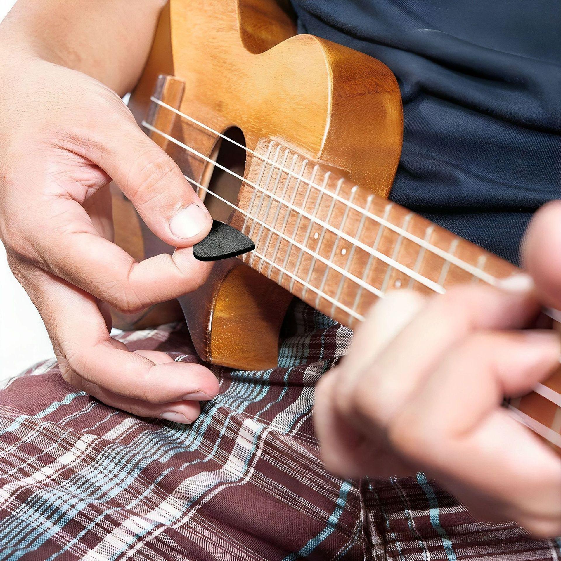 10 pieces of ukulele picks, UK wool felt picks, universal for ukulele, nylon string picks for four-string guitar