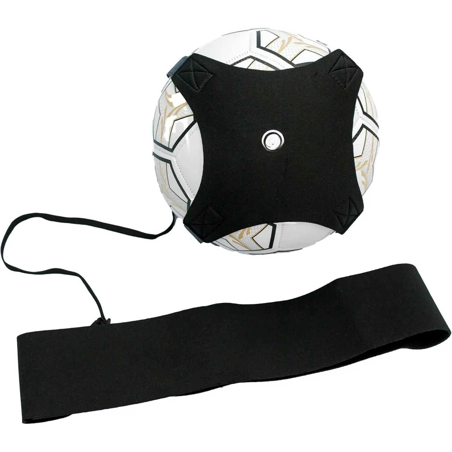 Soccer/Volleyball/Rugby Trainer, Football Kick Throw  Practice  Aid Control Skills Adjustable  Belt for  Adults