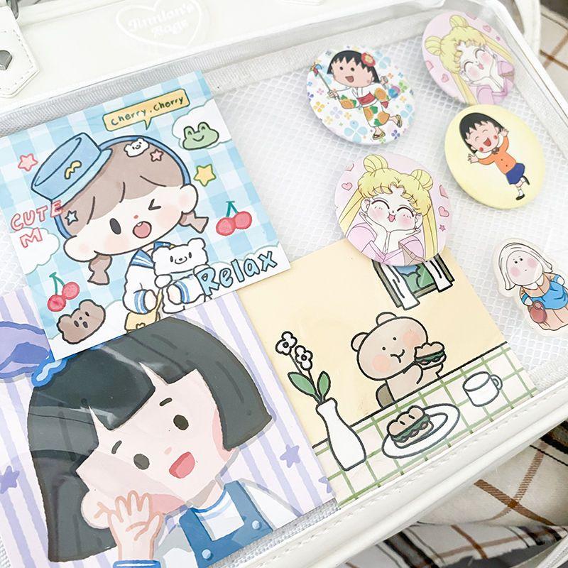 Women Japanese Style Trend Kawaii Candy Color Large Capacity Ita Bag Fashion Student Preppy Shoulder Bag Messenger Crossbody Bag