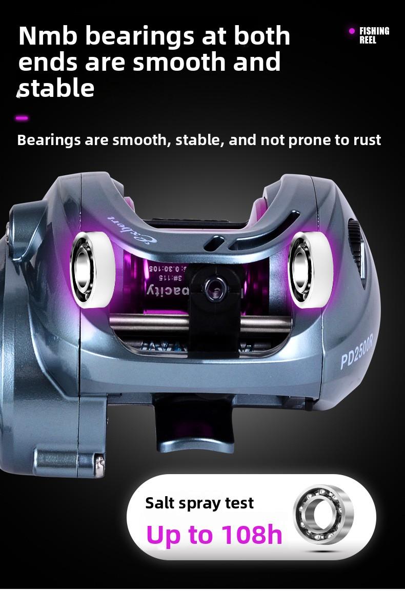 Ultralight Carbon BFS Baitcasting Reel, Magnetic Brake Anti-Backlash Long Cast Versatile Fishing Reel for Bass Trout Ultralight Carbon BFS Baitcasting Reel, Magnetic Brake Anti-Backlash Long Cast Versatile Fishing Reel for Bass Trout