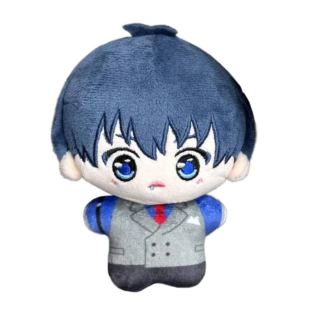 Anime Stuffed Cotton Doll Cute Plush toys Nagi Cartoon Keychain Pendant Kawaii Isagi Yoichi Figure Rin Itoshi Plushies Kids Gift
