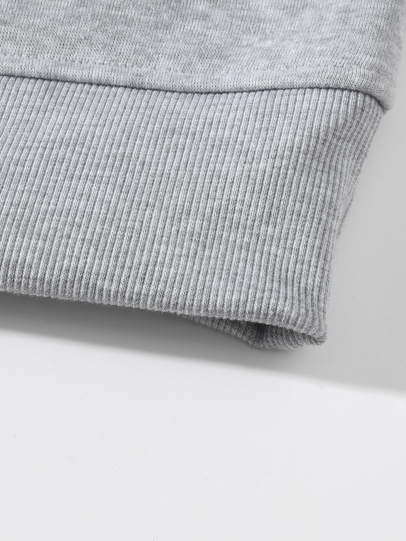 Men's Solid Half Zip Hoodie & Pants Set, Casual Regular Fit Long Sleeve Hooded Sweatshirt & Straight Leg Pants, Men's Fall & Winter Clothes, Athleisure Style