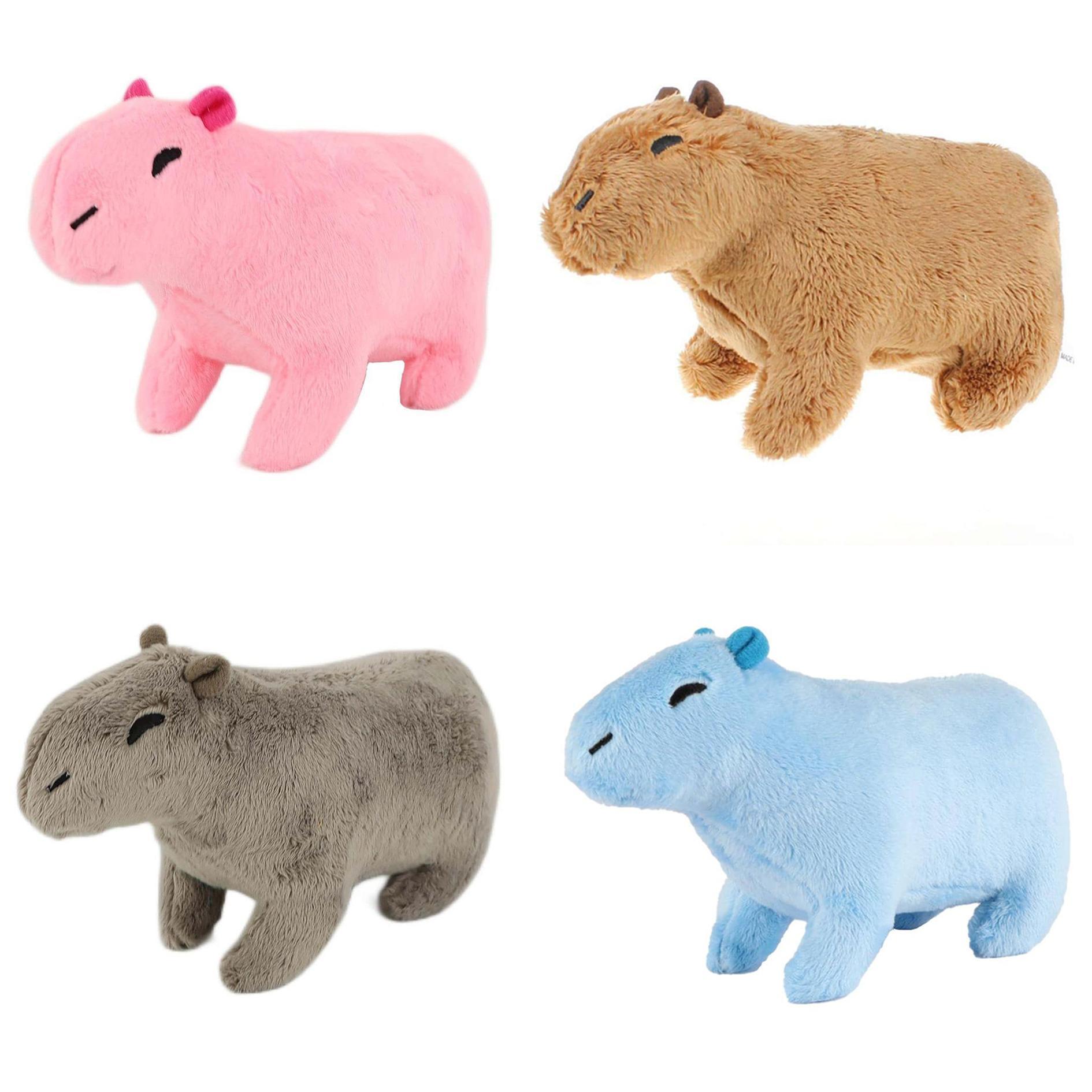 Capybara Plush Toy, Fluffy Capybara Doll, Soft Stuffed Pillow for Birthday Gift, Soft Capybara Plushie Stuffed Plushies Toy for Home Sofa Decorations, Soft Stuffed Animals