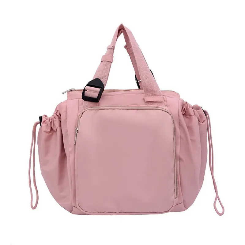 Multifunctional Baby Carrier Handbag, Lightweight Mom Bag, Versatile Stroller Travel Organizer, Dual Shoulder Backpack, Lightweight Diaper Handbag