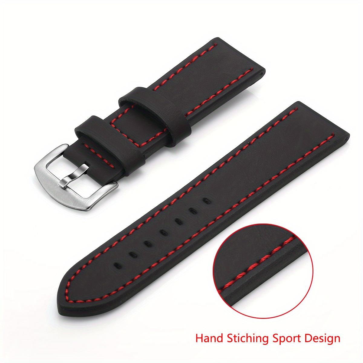 20mm 22mm Retro Business Watch Band – Classic Strap for Samsung Galaxy Watch 6/5/4/Active 2 & 3