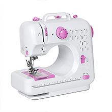 Compact Portable Sewing Machine, Portable Two Speed Sewing Machine with Needle Guard for Beginners, Women, Traveling, Home Use for Crafts, Mending, DIY Projects - Easy to Use, Comes with User's Manual  Q