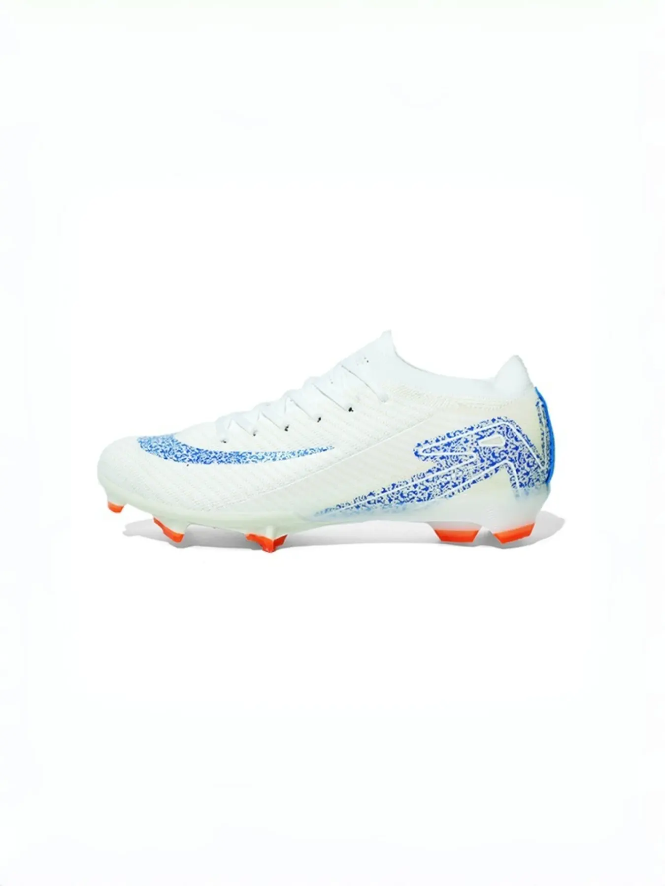 Men's Outdoor Sports Ag Long Spike Soccer Shoes, Football Shoes, Football Cleats, Anti-Slip Training Shoes, Breathable Professional Field Boots, Large Size Women's Shoes