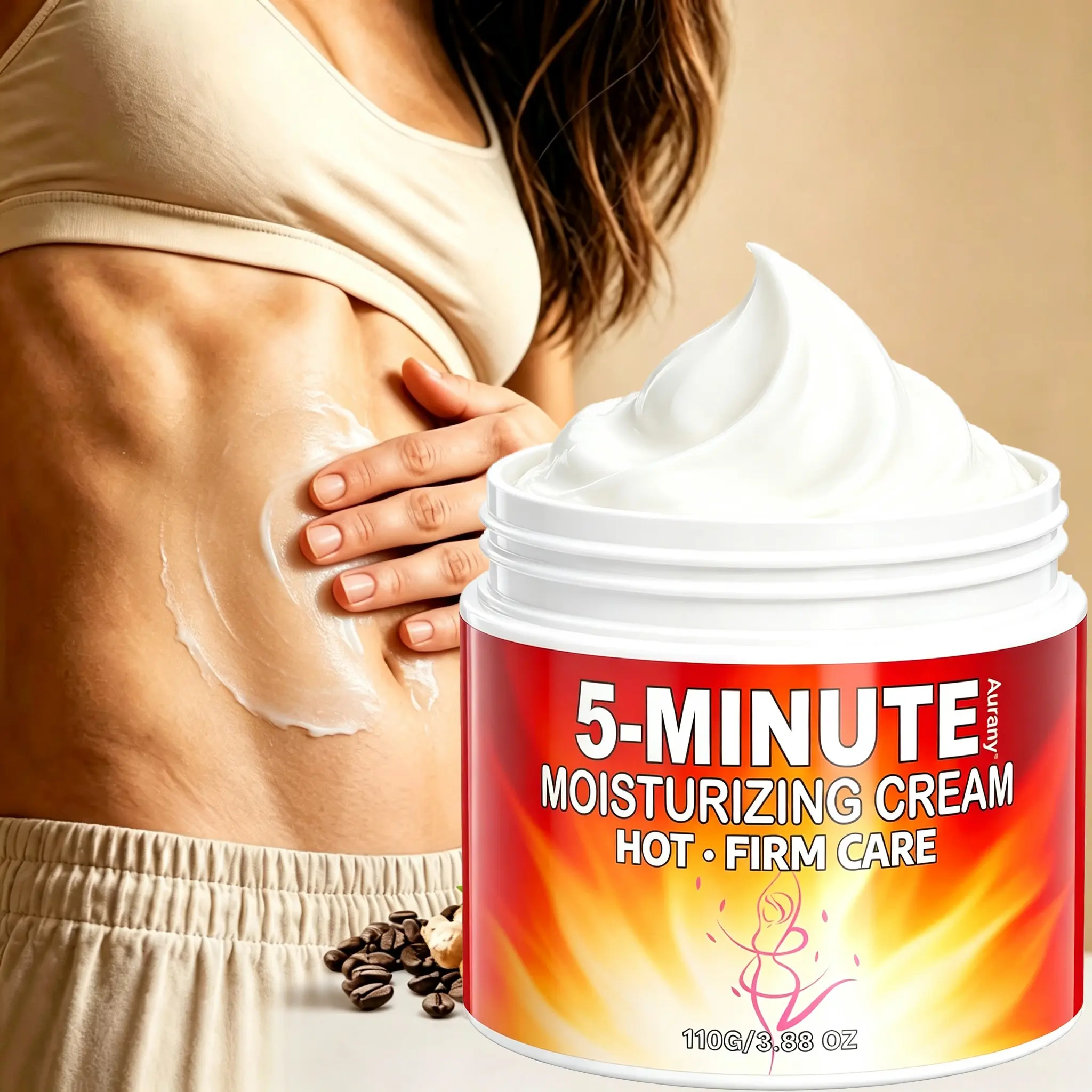 Crema Para Flacidez Abdominal, Tummy Tightening Cream, Tightening Cream, Belly Firming Cream, Lightweight & Non-Greasy, Deep Hydration, Tightens & Lifts Skin, Boosts Skin Elasticity, Applies To Arms, Thighs & Abdomen, Easy To Apply