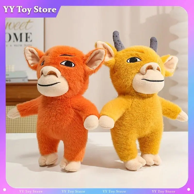 【In Stock】Ugly Cute Cow Niu Lai Plush Toy Cartoon Peripheral Plush Kawaii Home Ornament Collection Birthday Gift