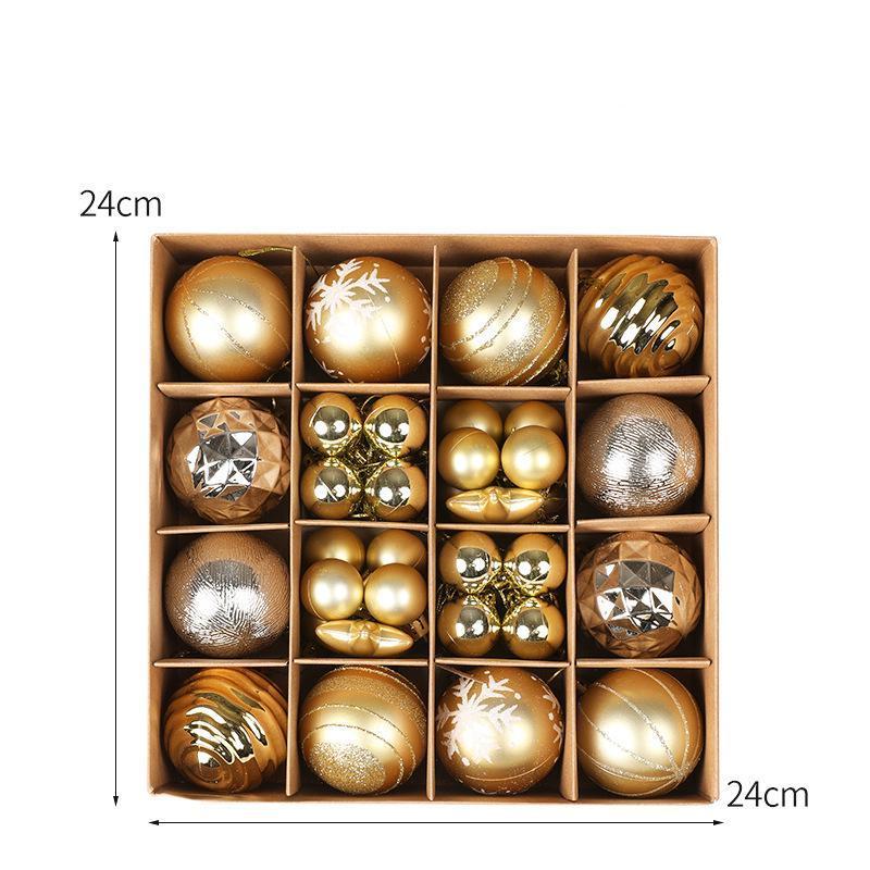 36pcs Christmas Ball Christmas Tree Decoration Ornaments for Home Decor Halloween New Year 2026 Navidad Pendant Ball Accessories