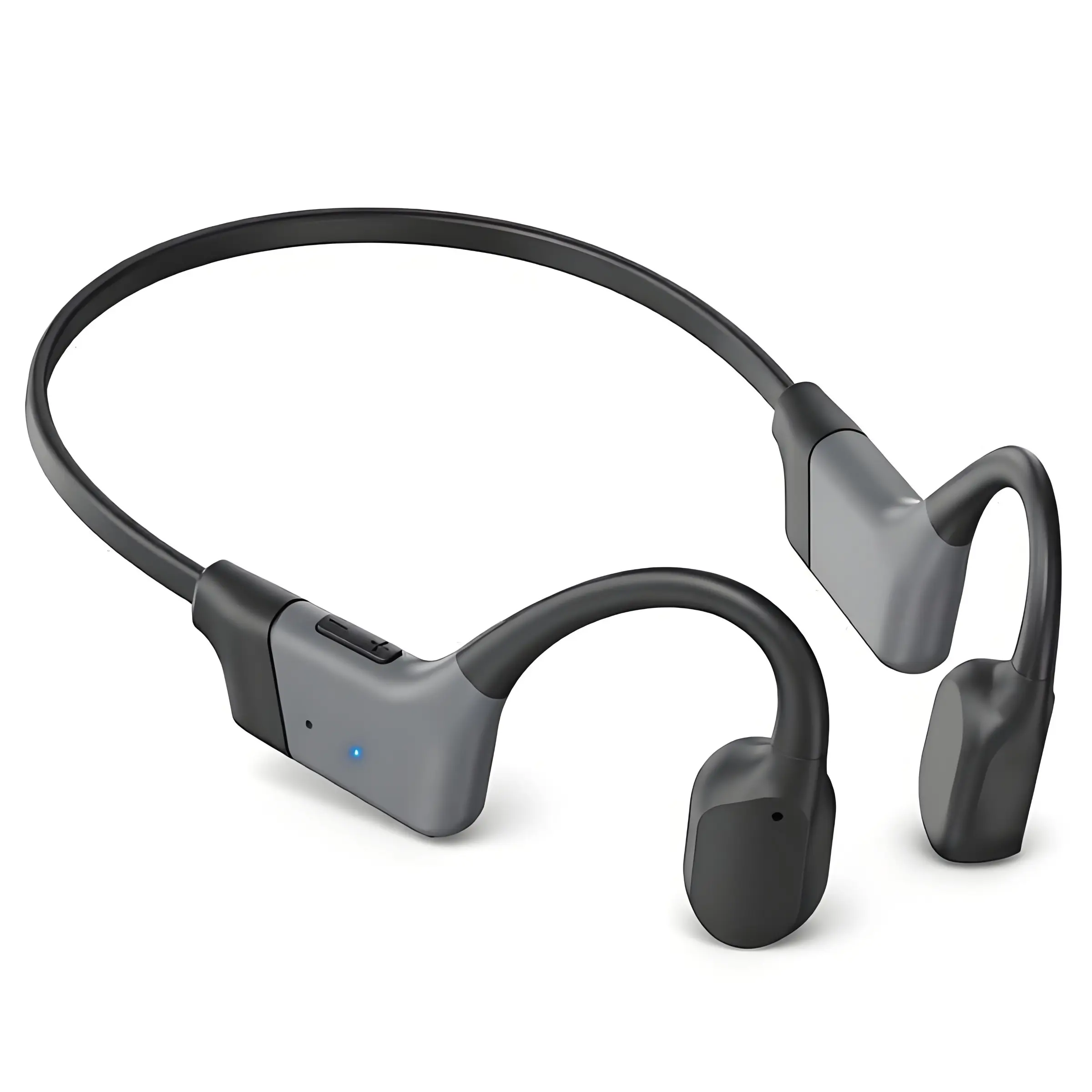 Wireless Open-Ear Headphones with Secure Fit, Bluetooth-compatible Sports Earphones for Running, Workout, Walking & Hiking, Ipx-5 Water Resistant
