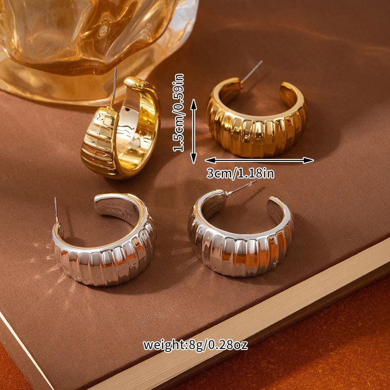 High-end Light Luxury Textured Leaf Earrings, Metallic Style, Personalized Stereo CCB Multi-layer exaggerated Multi-layer Flower Earrings