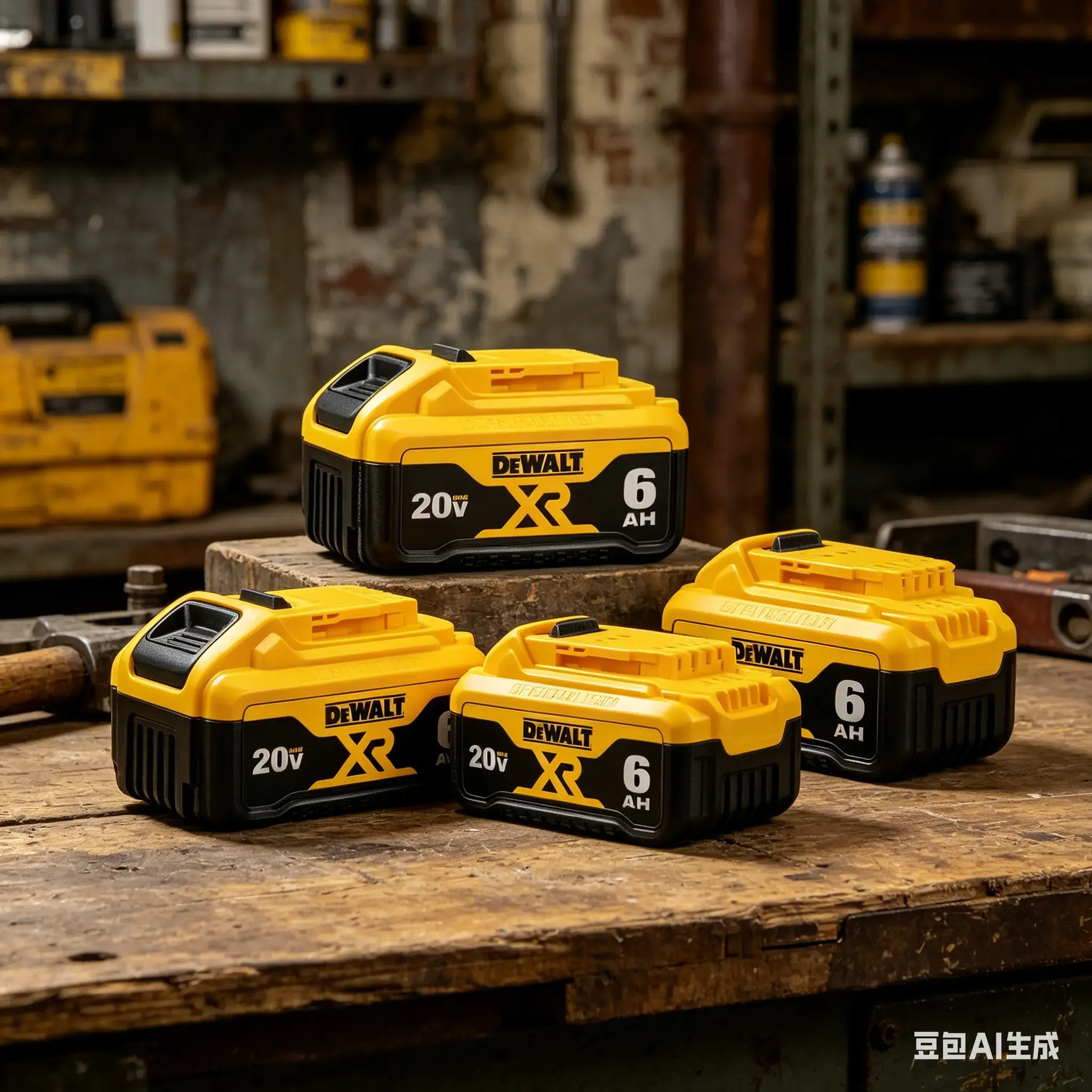 DEWALT 20V MAX Lithium-Ion 6.0Ah Rechargeable Power Tool Battery - Durable High-Capacity Lithium Replacement Battery for Tools, Lithium Replacement Batteries, Rechargeable Battery