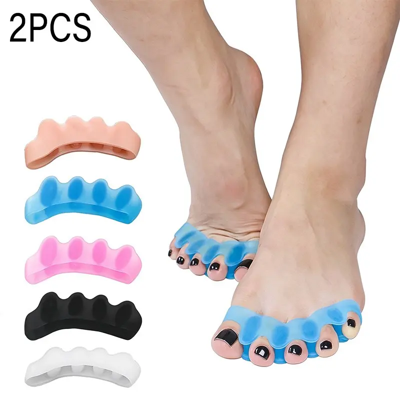 Toe Separator Aligner, Lightweight Doctor Recommended Foot Care Tool, Portable Manicure Aid, Pain Relief for Bunions and Plantar Fasciitis