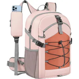 Hiking Travel Backpack for Women 25L - Small Lightweight Waterproof Outdoor Camping Backpack/Day Pack, Hiking Daypack with Hydration System for Hiking, Travel, Sports, Running, Biking