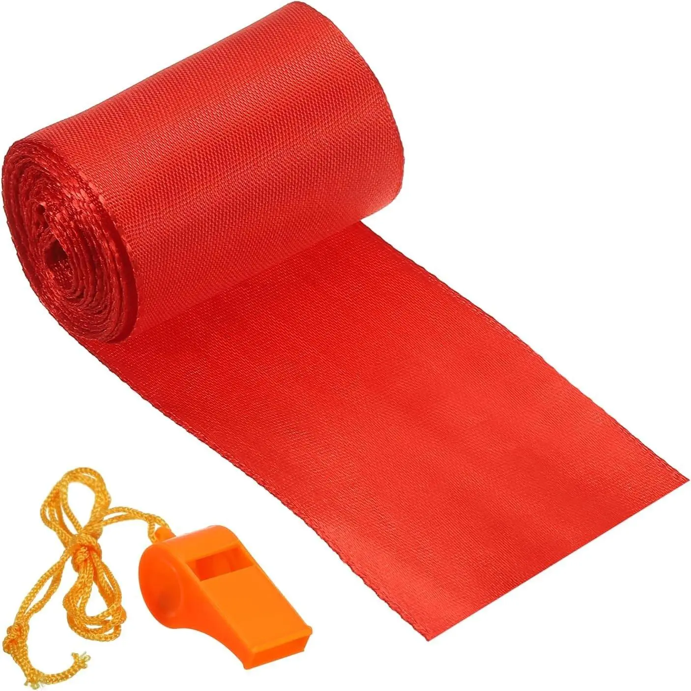 Finish Line Polyester Satin Ribbon with Whistle for Outdoor Sport, Running Races (Kitchenware Placemat & Coaster Accessory)
