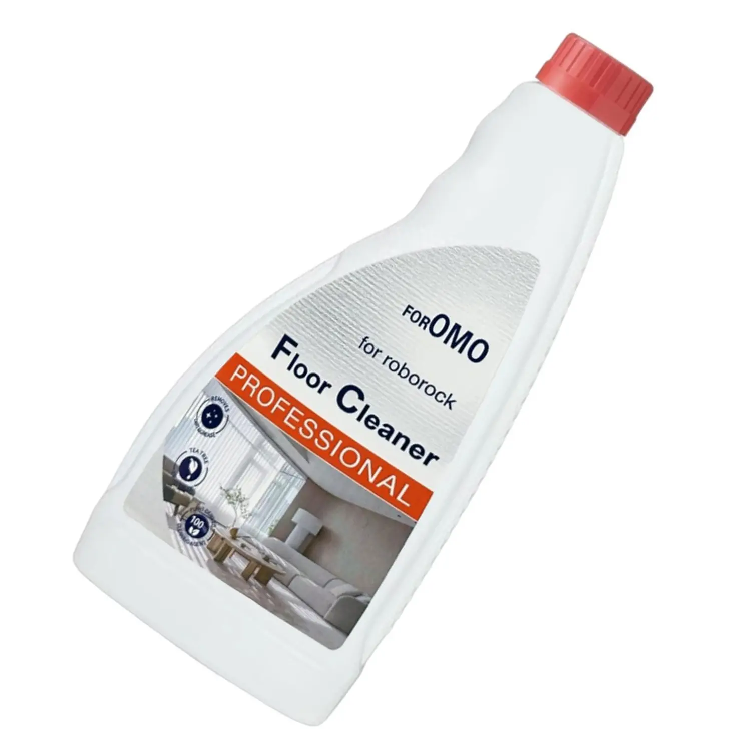 1pc Floor Cleaning Solution Cleaner for Roborock Robot Vacuum, Deep Cleans Hard Floors, Compatible with All Robot Vacuums with Mopping