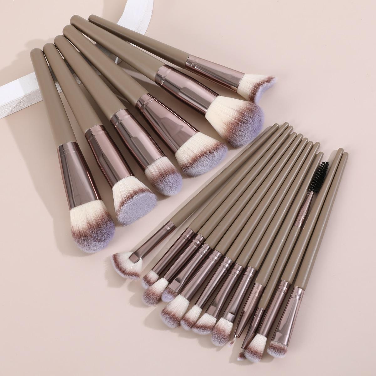 Makeup Brush Set, 18pcs Versatile Soft Makeup Brushes with Soft Bristles & Comfortable Grip for Beginners, Brush Makeup Set, Makeup Accessories, Makeup Set, Makeup Brushes Sets, Valentine's Day Gift
