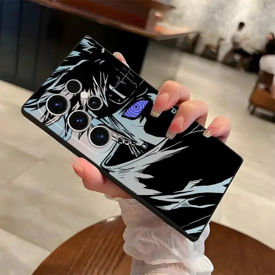 Anime Phone Case for Samsung Galaxy S21 FE S23 Ultra S24 Plus S25 Edge S26 For iphone 17 16 15 14 13 12 11 17Air Plus Pro Promax Soft Phone Cover Anime