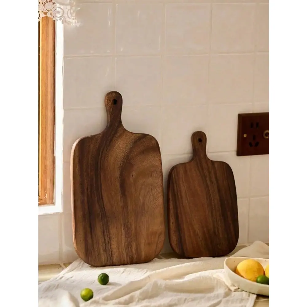 1pc Wooden Kitchen Cutting Board, Bread Board, Cheese Platter, Meat Tenderizer Tray, Vegetable Chopping Board, Restaurant Kitchen Use, Wooden Cutting Boards, Durable Cutting Boards