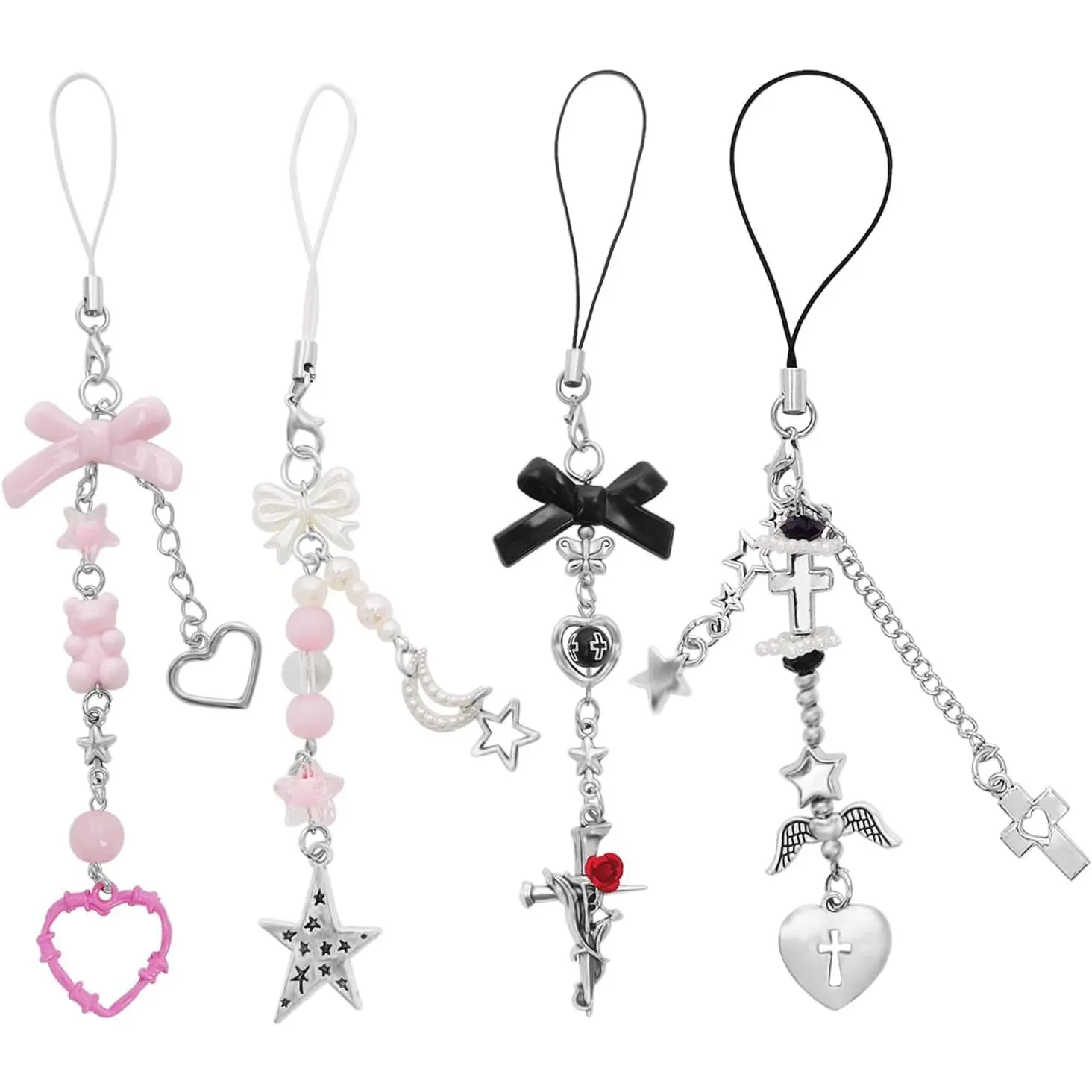 4x Cross Love Star Sets