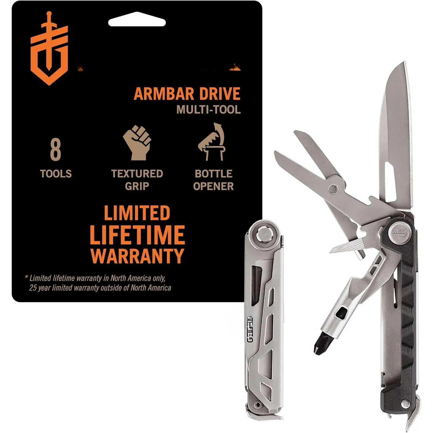 Compact 8-in-1 Multi-Tool Makeup Knife - 2.5in Blades, Screwdriver, Agate Color, for General Use