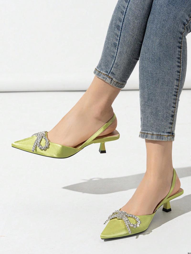 Dress satin hem body sleeve wrap lantern Clasi SHEIN