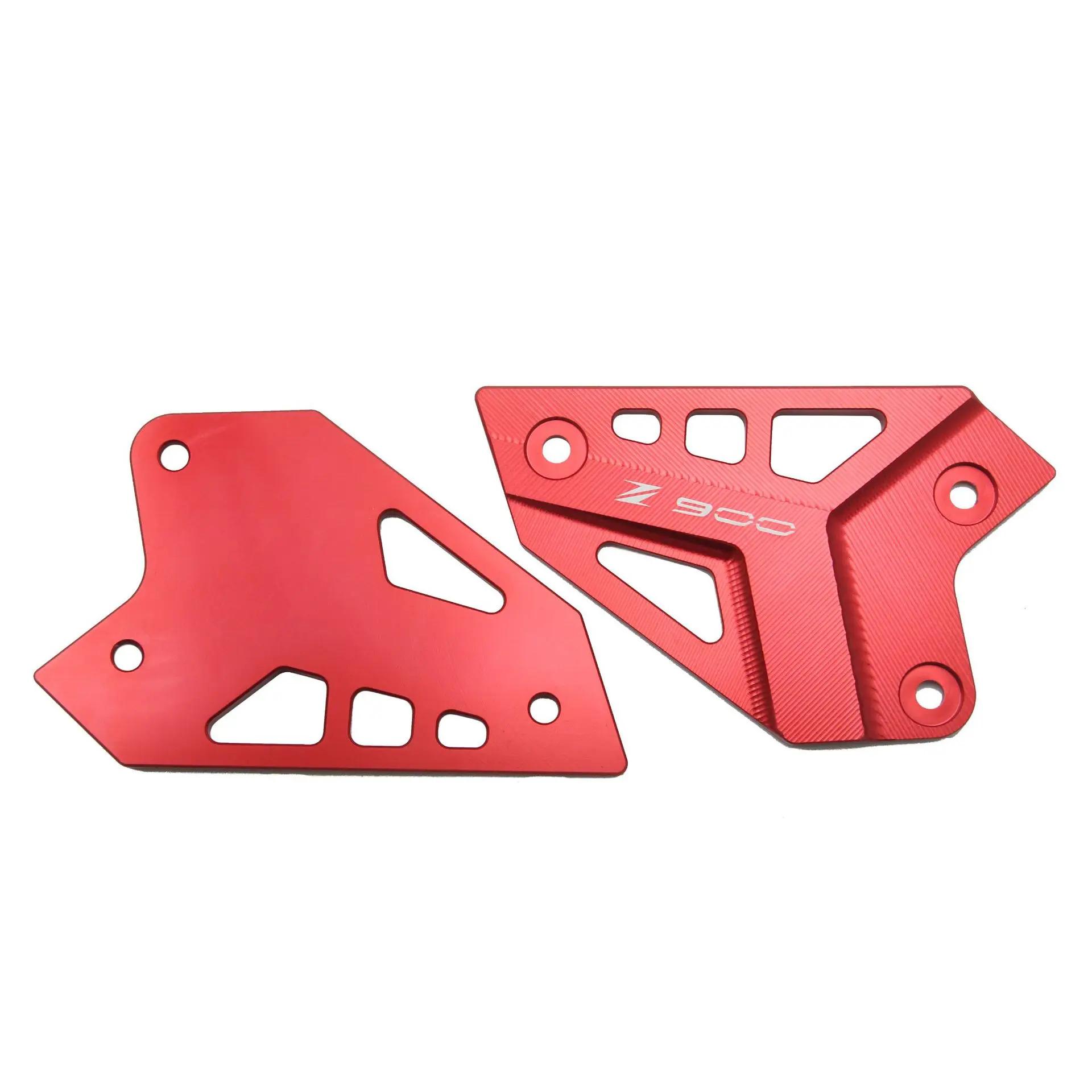 For KAWASAKI Z900 Z 900 Motorcycle Accessories FootPeg Footrest Rear Set Heel Plates Guard Protector