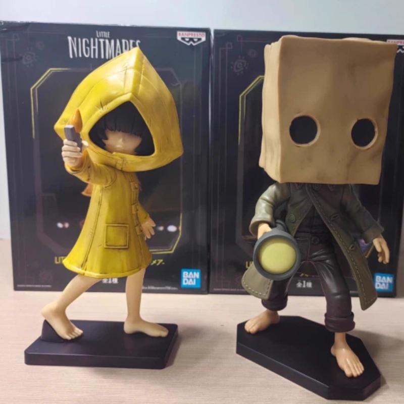 Little Nightmares Anime Game Figure Six Mono Pvc Model Cartoon Game Character Desktop Ornament Collection Halloween Kid Toy Gift