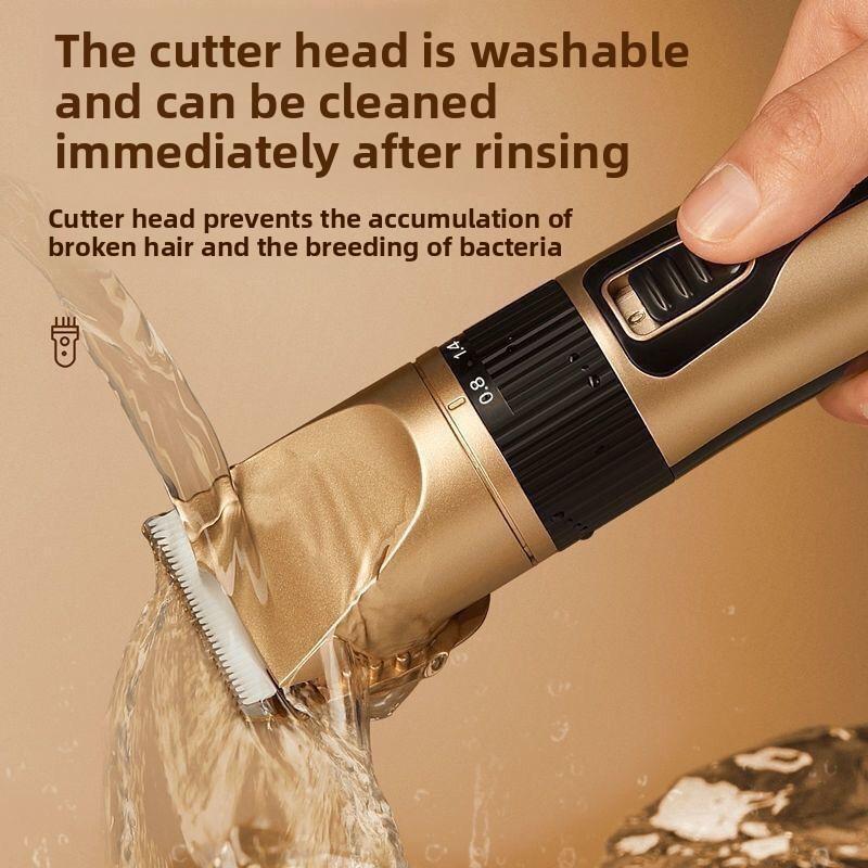 Household hair clipper, electric hair trimmer, hair cutter, hair shaving device, adult self-haircut tool, children's silent clipper