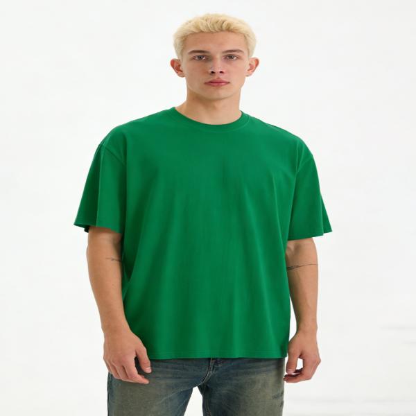 180g 100% pure cotton short-sleeve T-shirt for men and women, solid color round-neck T-shirt, base shirt