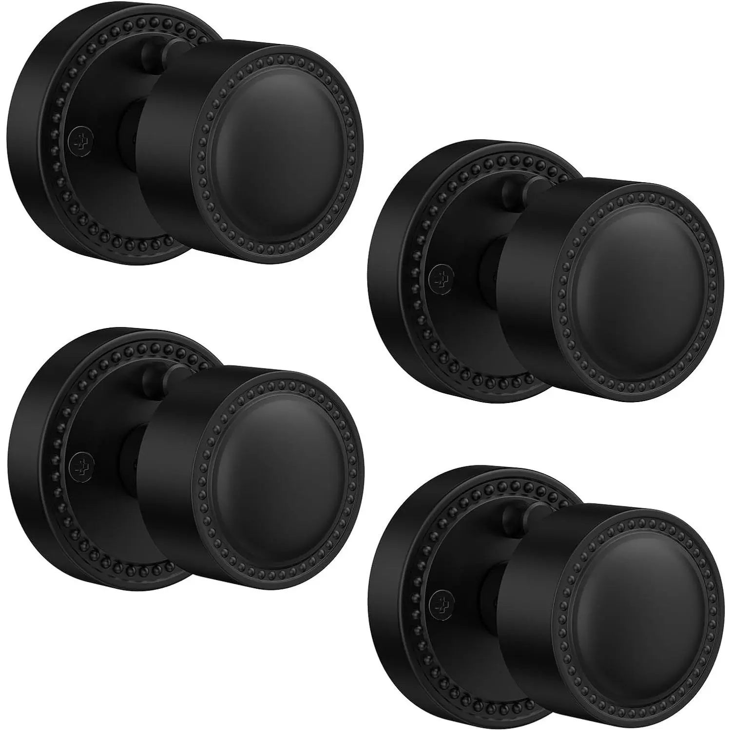 Satin Nickel Door Knobs, Zinc Alloy  Door Knobs