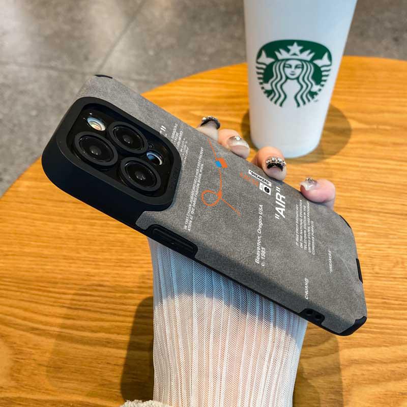 This plush leather sneaker-shaped phone case features a shoelace design and is compatible with iPhone 17/16/15/14/13/12/11/X/XS/XS Max. The PC back cover provides robust protection. It's the perfect holiday gift for friends, family, and yourself.