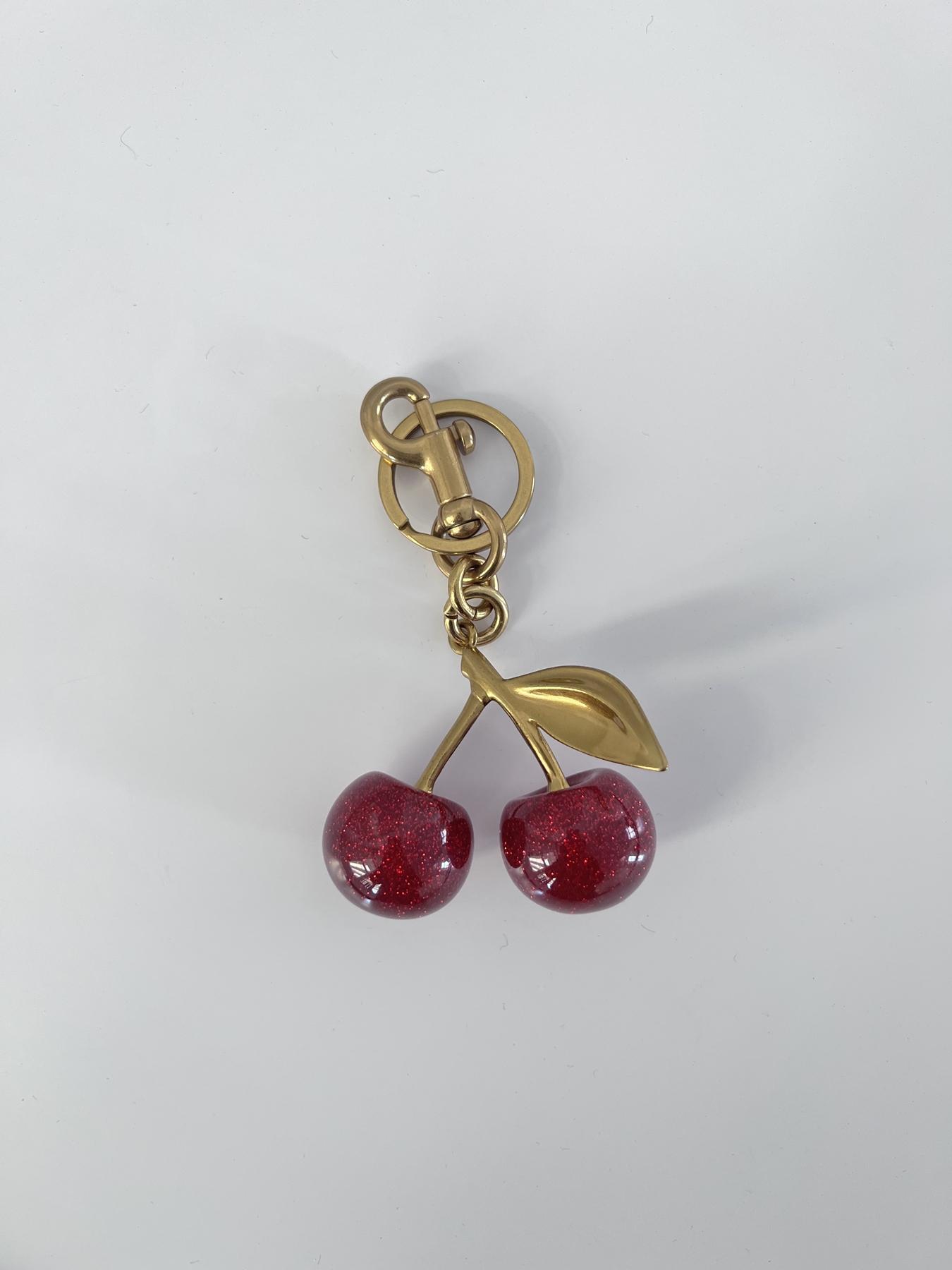 Cherry Design Bag Charm, Cute Bag Decoration, Bag Charm for Women & Girls, Fashion Bag Accessories for Daily Use