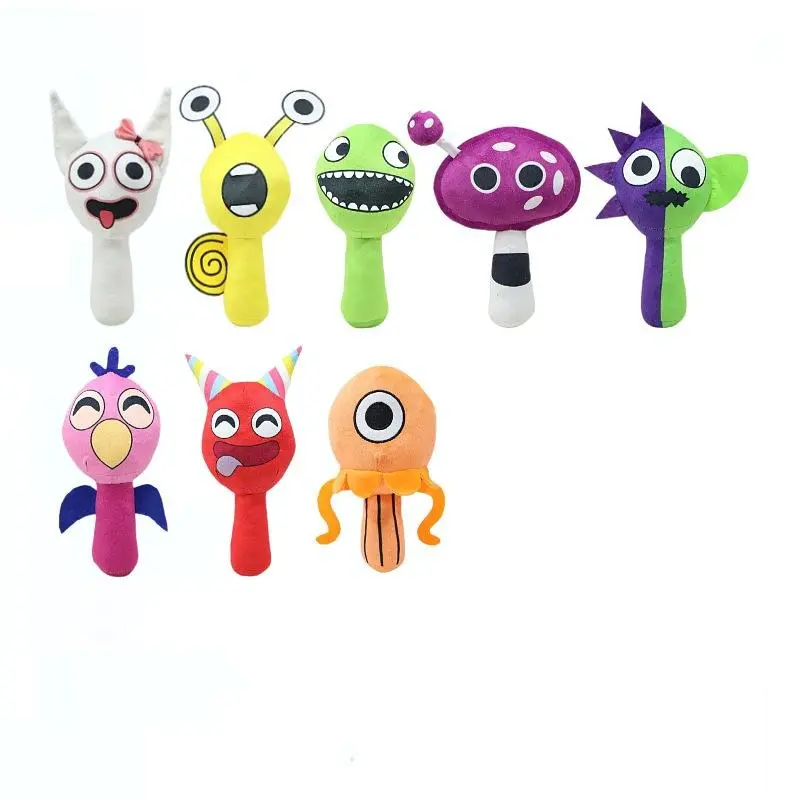 Garten Of Ban Truffletoot Plush Doll Sprunki Plush Toys Garden Banban Opila Bird Jester Bittergiggles Baleena Flumbo Plushies