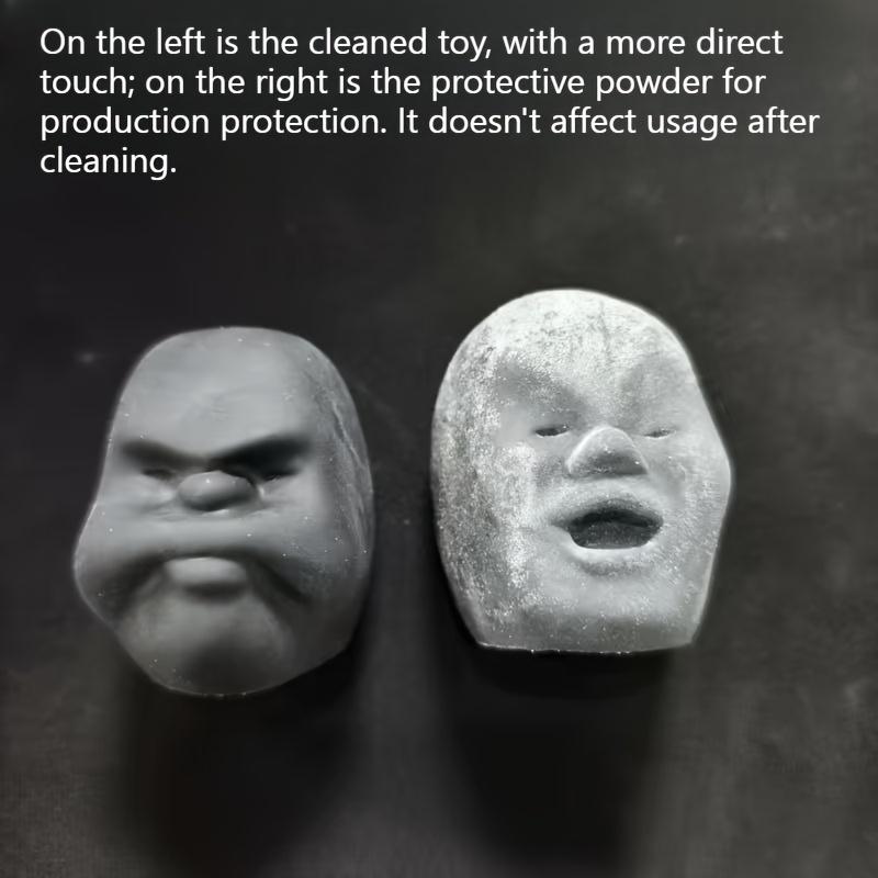 Interesting and quirky expression mood balls, realistic and exaggerated surprises, can be freely squeezed and stretched, slow-rebound texture toy, suitable as a fun gift, ideal for children, office parties, Easter, Halloween, and Christmas