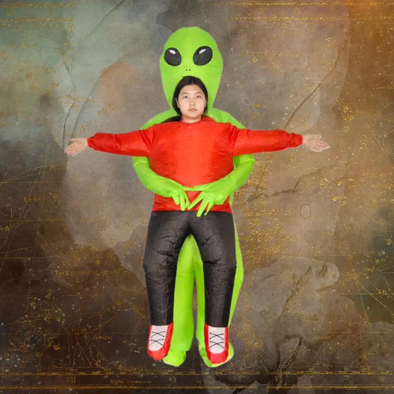 Halloween Inflatable Costume Pumpkin Faceless Man Doll Outfit For Cosplay And Stage Performance