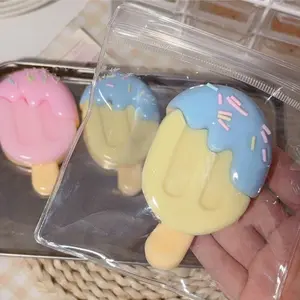 Realistic Ice Cream Squishy Toy, High-Value Stress Relief Popsicle Fidget Sensory Toy