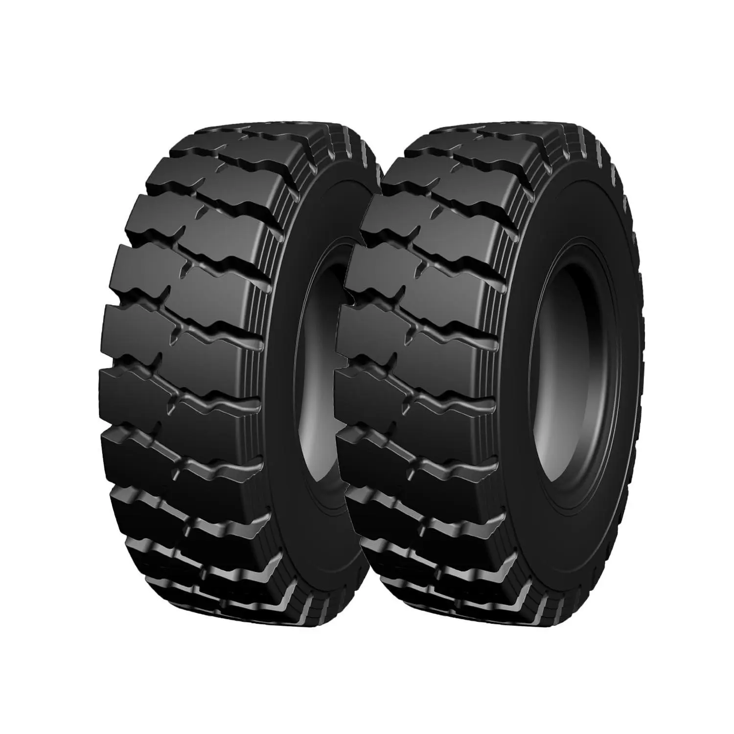 Garvee Set of Two 28x9-15 Heavy Duty Forklift Tire 14 PLY with Tube Flap - Tube Type, 28x9x15 Durable Industrial Forklift Tires, 2PCS