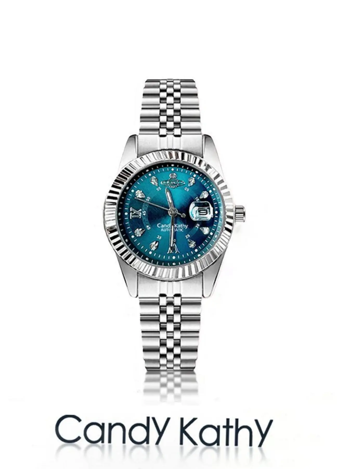Women's Fashion Quartz Watch, Waterproof Night Light, Analog-Digital Display, Round Face, Mineral Glass, All Seasons, Clasp Closure, Quartz Wrist Watches